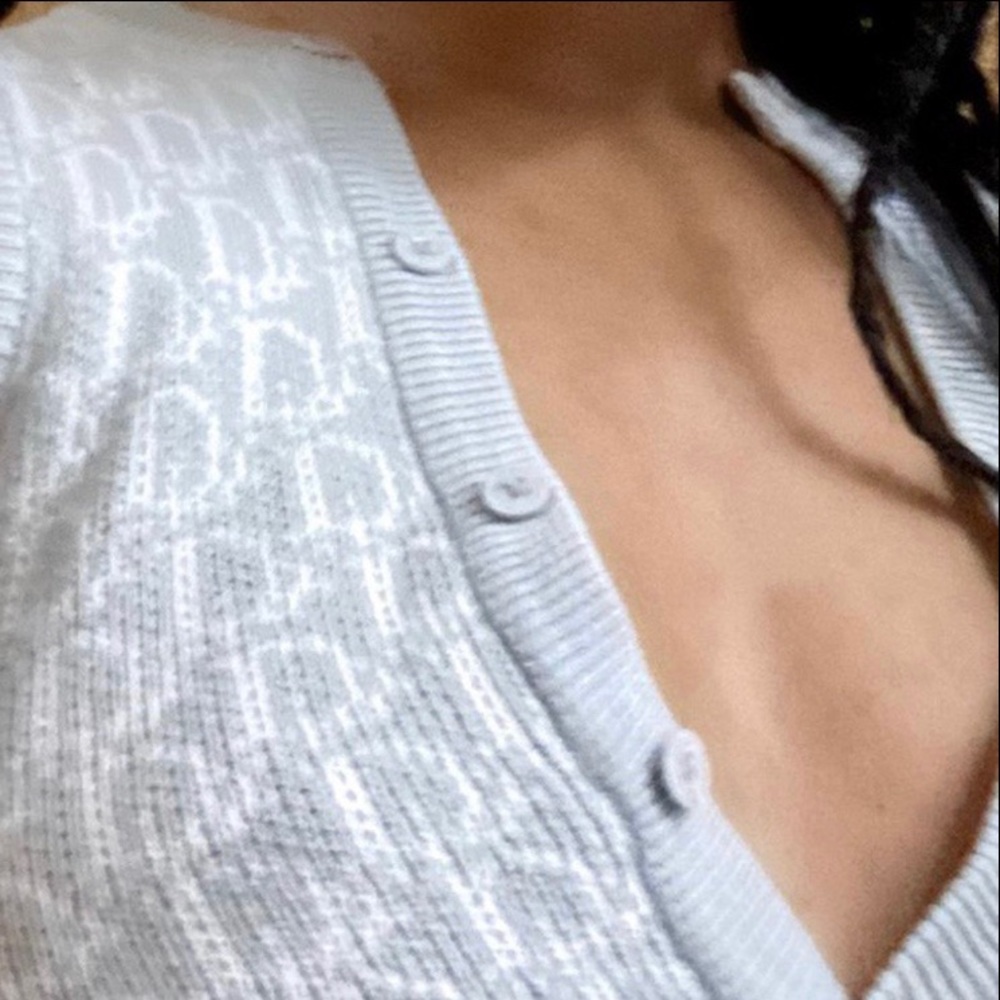 Authentic Vintage Christian Dior Crop Sweater Vest